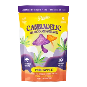 Cannadelics Microdose Gummies Pineapple