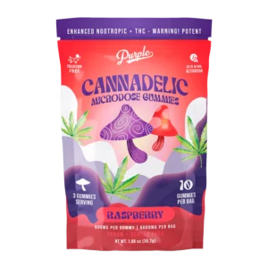Cannadelics Microdose Gummies Raspberry