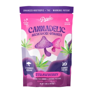 Cannadelics Microdose Gummies Strawberry