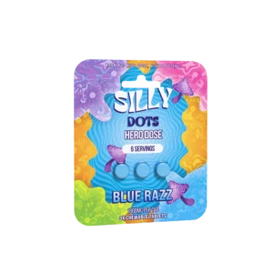Silly Dots Hero Dose 1800mg Tabs | 3 Tabs | Blue Razz